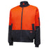 House of Uniforms The Core Day Hi Vis Bomber Jacket | Mens Hard Yakka Orange/Navy