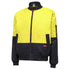 House of Uniforms The Core Day Hi Vis Bomber Jacket | Mens Hard Yakka Yellow/Navy