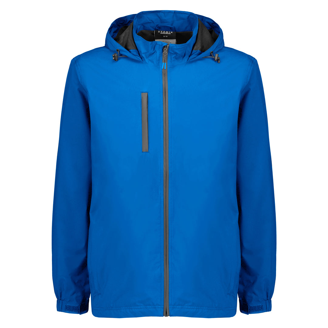 Syzmik The Packable Rain Jacket | Adults Cobalt Coats & Jackets
