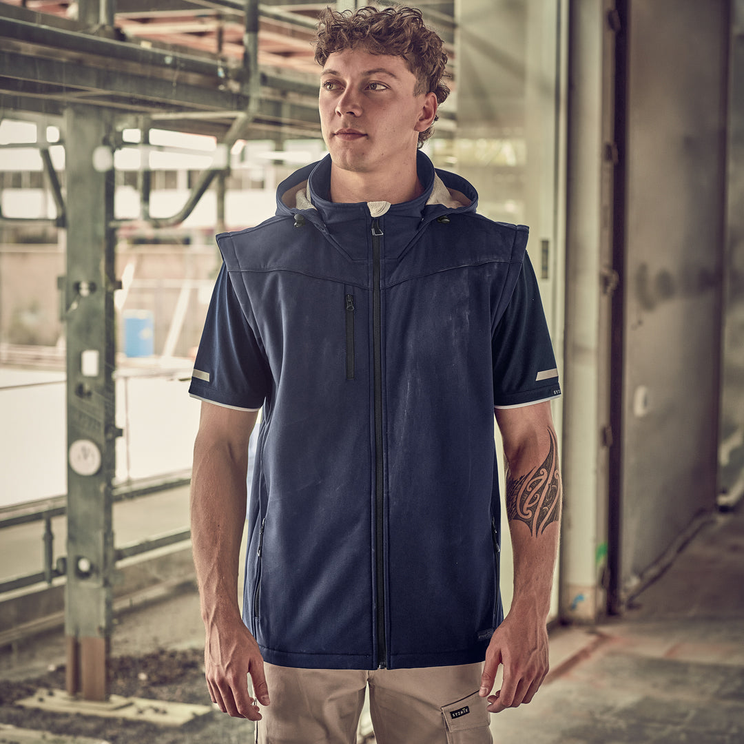Streetworx The 2 in 1 Stretch Softshell Jacket | Adults Coats & Jackets