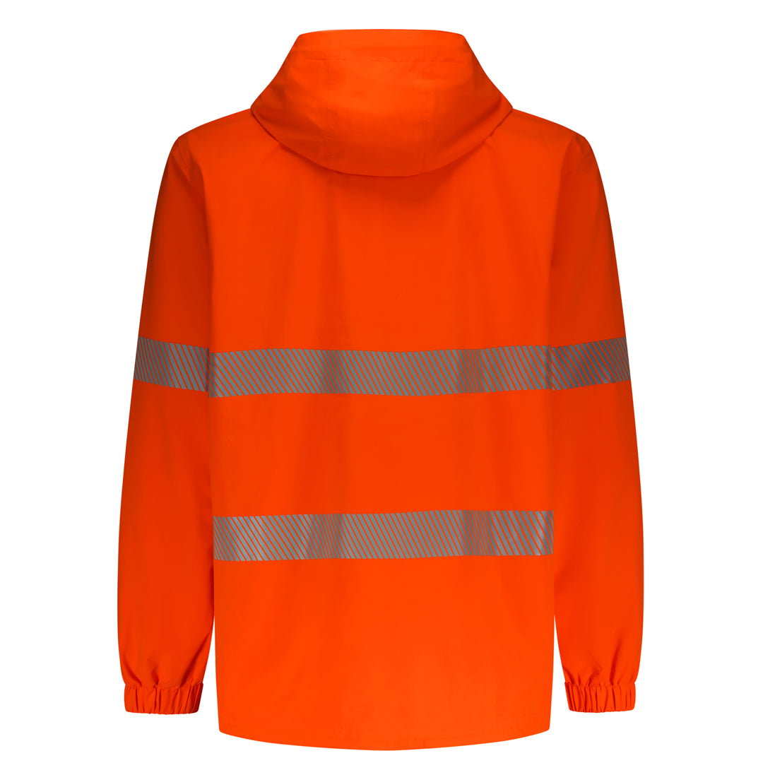 Syzmik The Segmented Tape Packable Rain Jacket | Adults Coats & Jackets