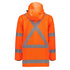 House of Uniforms The Hi Vis X Back Heavy Duty Jacket | Adults Syzmik 