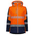 House of Uniforms The Streetworx 2 in 1 Softshell Jacket | Ladies Streetworx Orange/Navy