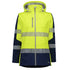 House of Uniforms The Streetworx 2 in 1 Softshell Jacket | Ladies Streetworx Yellow/Navy