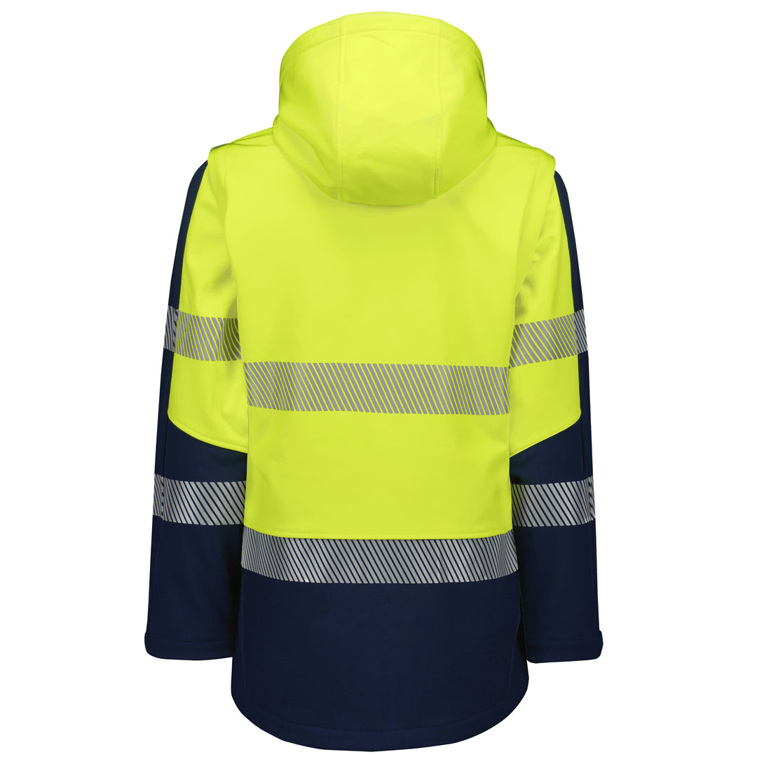 House of Uniforms The Streetworx 2 in 1 Softshell Jacket | Ladies Streetworx 