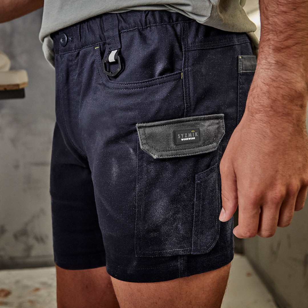 House of Uniforms The Rugged Cooling Stretch Short Short | Mens Syzmik 
