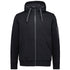 House of Uniforms The Barry Zip Through Hoodie | Adults Syzmik Black/Charcoal