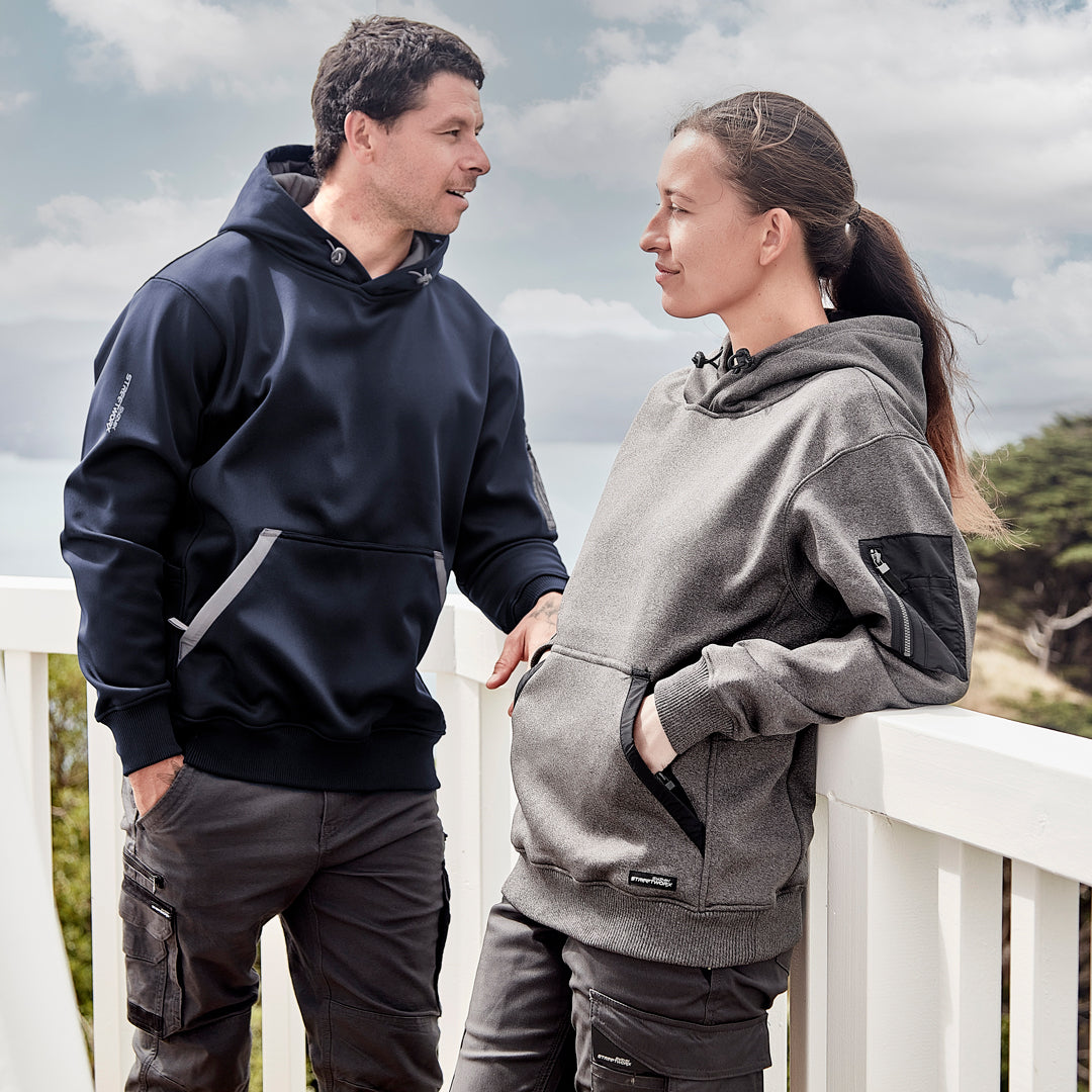 House of Uniforms The Water Resistant Hoodie | Adults Streetworx 