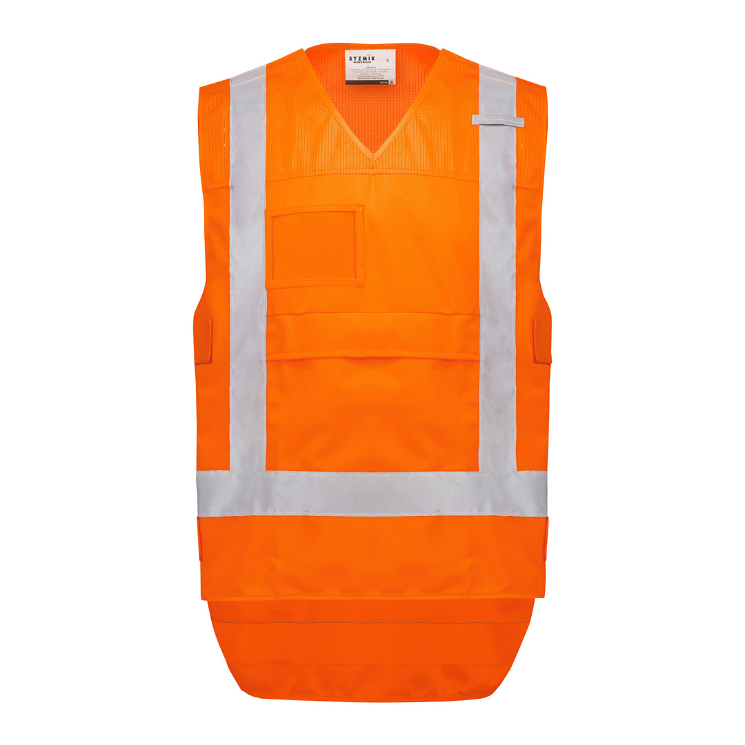 House of Uniforms The NSW Rail Hi Vis Vest | Adults Syzmik Orange