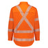 The Hi Vis X Back Segmented Shirt | Adults