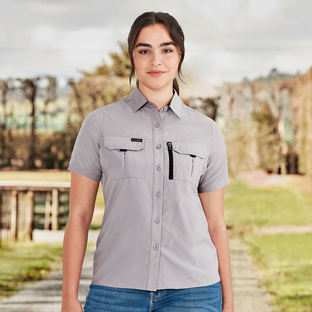 House of Uniforms The Outdoor Shirt | Ladies | Short Sleeve Syzmik 