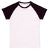 House of Uniforms The Raglan Tee | Kids Ramo White/Black