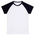 House of Uniforms The Raglan Tee | Kids Ramo White/Red