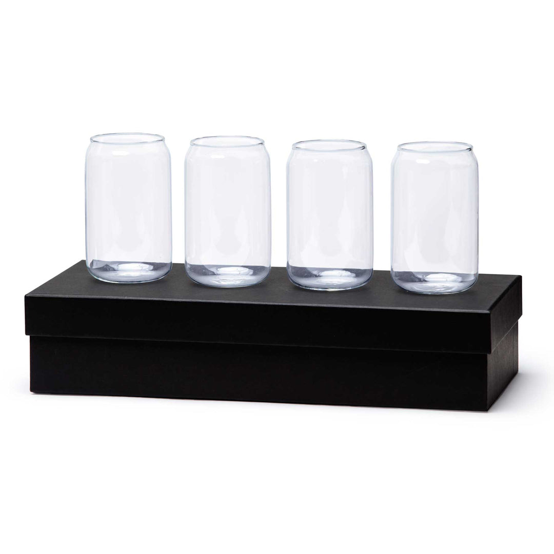 House of Uniforms The Glass Can 4 Piece Set Po 'Di Fame Glass