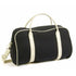 House of Uniforms The Contrast Duffle Bag Ramo Black/Natural