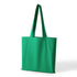 Ramo The Cotton Canvas Tote Bag with Zippered Pocket Kelly Green Shopping Totes