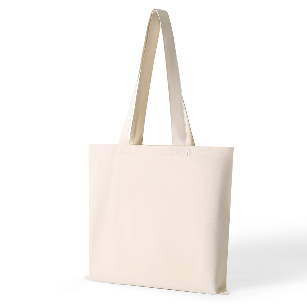 House of Uniforms The Cotton Canvas Tote Bag with Zippered Pocket Ramo Natural