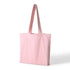 Ramo The Cotton Canvas Tote Bag with Zippered Pocket Pink Shopping Totes