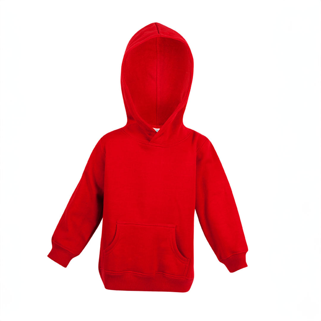 House of Uniforms The Kangaroo Pocket Hoodie | Babies Ramo Red