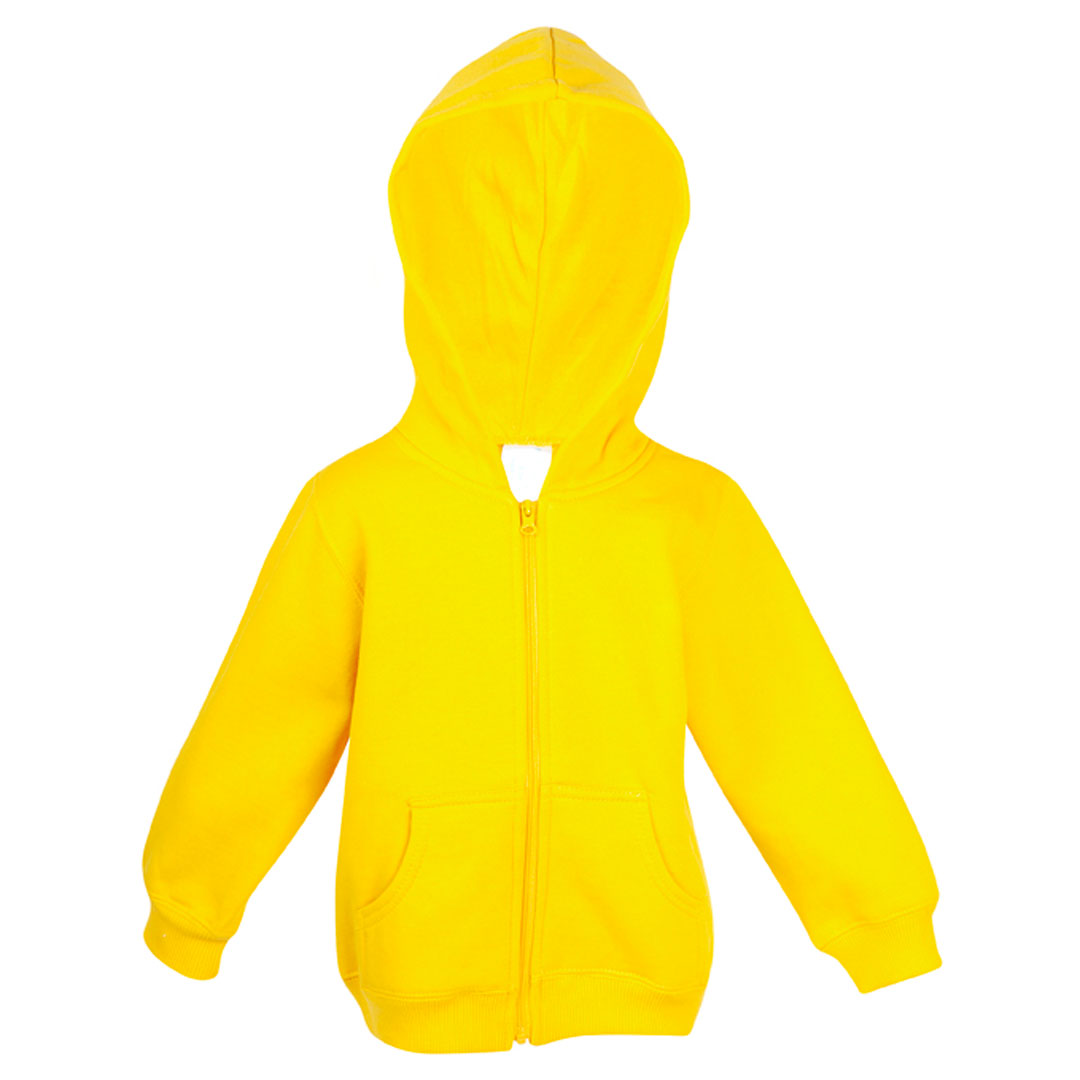 House of Uniforms The Kangaroo Pocket Zip Hoodie | Babies Ramo Gold