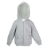 House of Uniforms The Kangaroo Pocket Zip Hoodie | Babies Ramo Grey Marle