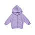 House of Uniforms The Kangaroo Pocket Zip Hoodie | Babies Ramo Lavender