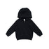 House of Uniforms The Cotton Care Zip Hoodie | Infants Ramo Black
