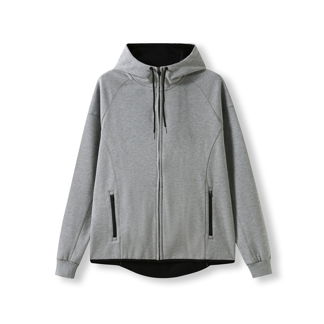 Ramo The Bonded Fleece Hoodie | Mens Grey Marle Hoodie