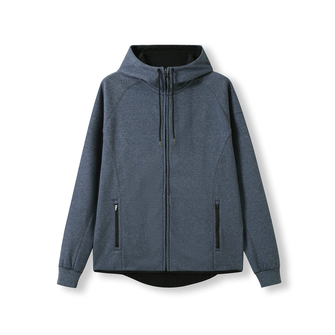 Ramo The Bonded Fleece Hoodie | Mens Navy Marle Hoodie