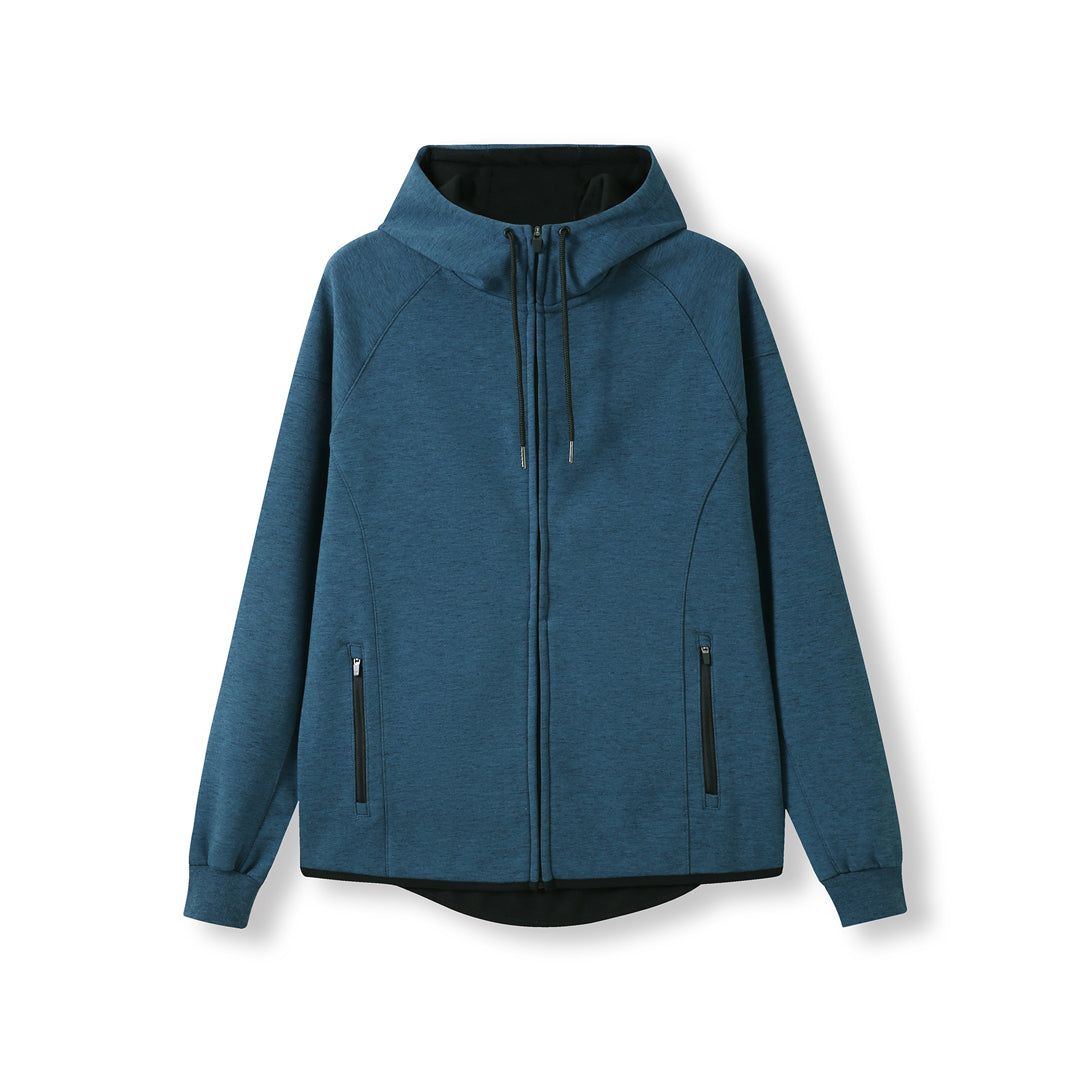 Ramo The Bonded Fleece Hoodie | Mens Teal Hoodie