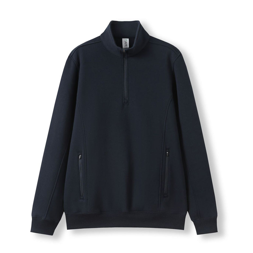 Ramo The Enterprise Zip Fleece | Mens Navy Outerwear