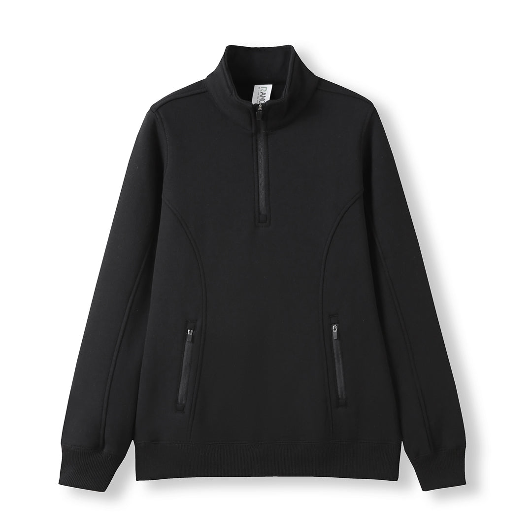 Ramo The Enterprise Zip Fleece | Ladies Black Outerwear