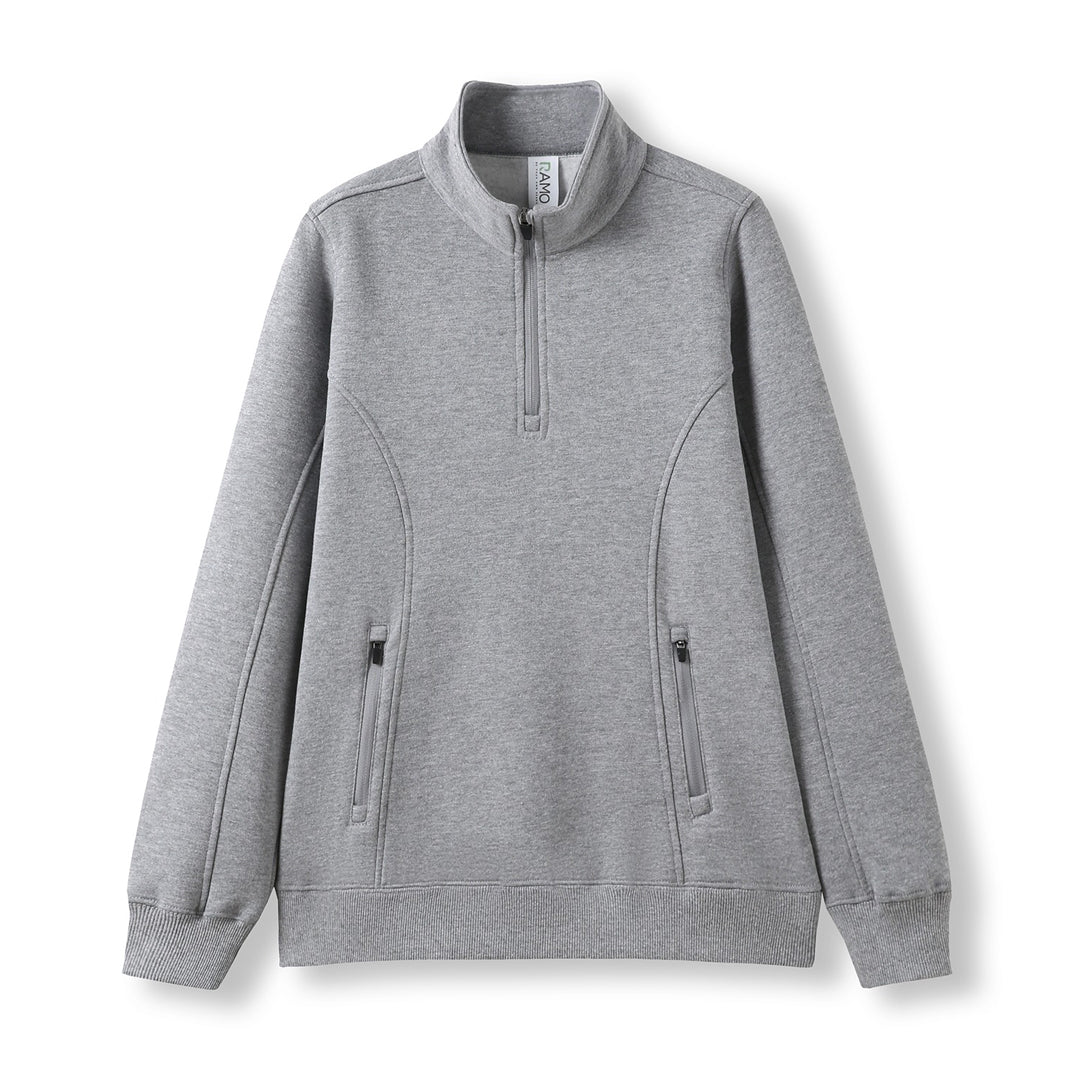 Ramo The Enterprise Zip Fleece | Ladies Grey Marle Outerwear