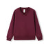 House of Uniforms The V Neck Fleece Jumper | Kids Ramo Maroon