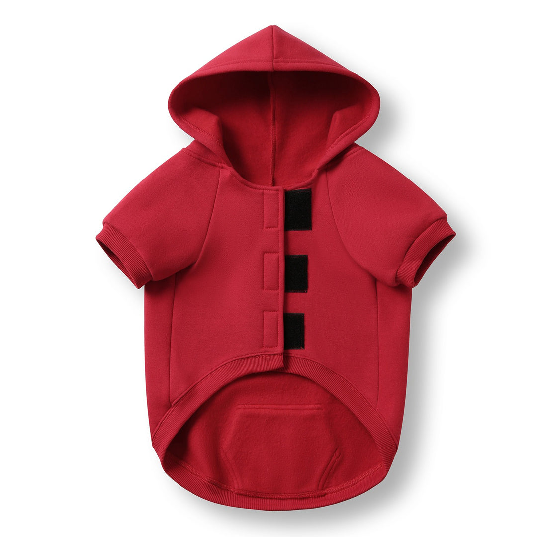 House of Uniforms The Dog Hoodie Ramo Red