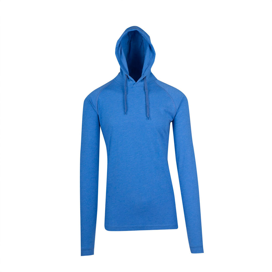 House of Uniforms The Fusion T-shirt Hoodie | Mens Ramo Royal Marle