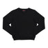 House of Uniforms The Crew Neck Sloppy Joe | Kids Ramo Black