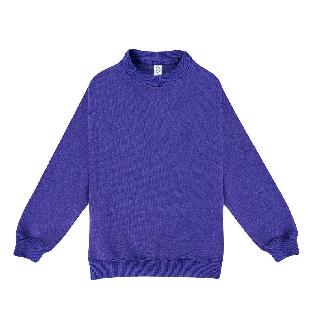 House of Uniforms The Crew Neck Sloppy Joe | Kids Ramo Grape