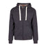 House of Uniforms The Brushed Heavy Fleece Zip Hoodie | Men Ramo Black Marle