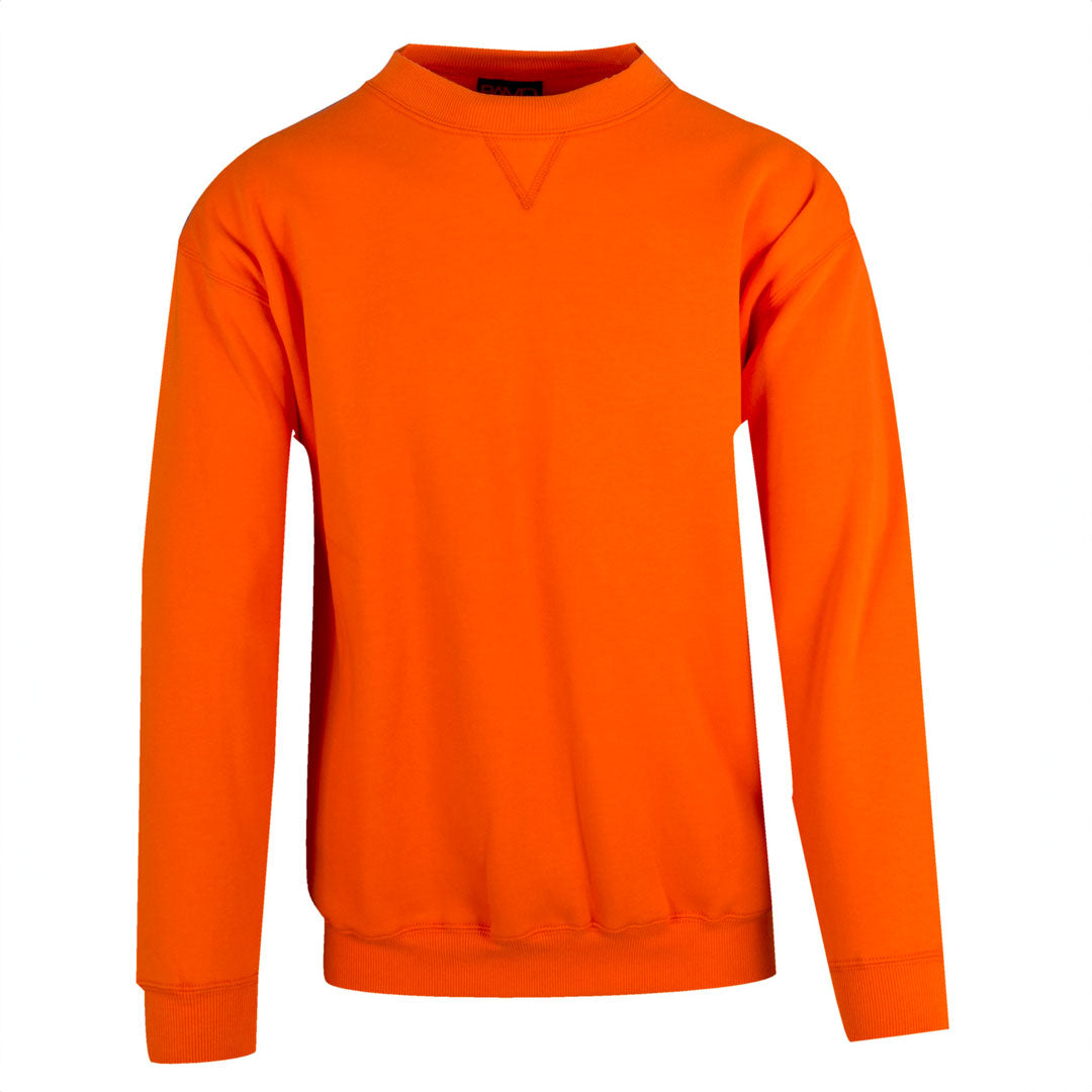 House of Uniforms The Crew Neck Sloppy Joe | Adults Ramo Orange