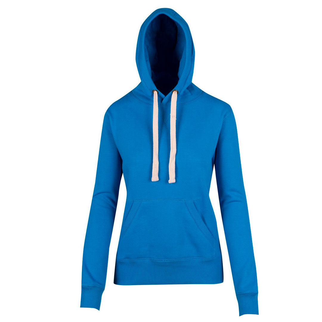 House of Uniforms Brushed Heavy Fleece Hoodie | Women Ramo Azure