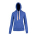 House of Uniforms The Brushed Heavy Fleece Pull On Hoodie | Ladies Ramo Blue Marle