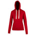 House of Uniforms The Brushed Heavy Fleece Pull On Hoodie | Ladies Ramo