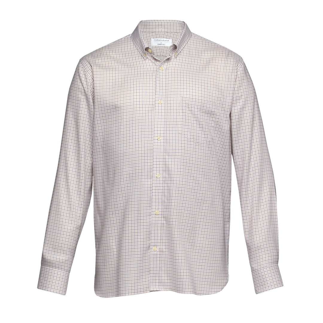 House of Uniforms The Outland Shirt | Mens Barkers Tan/Black