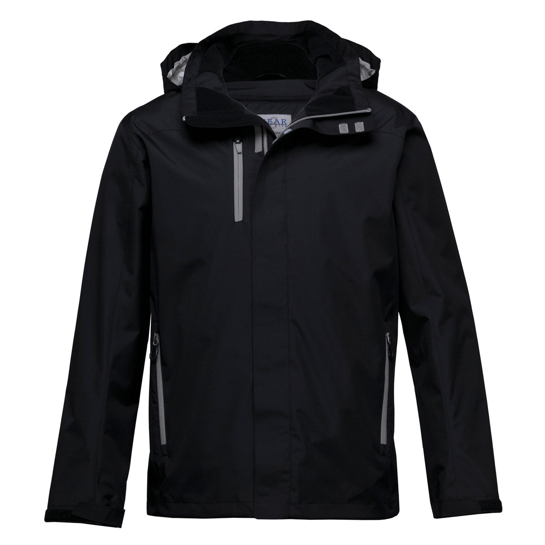 House of Uniforms The Nordic Jacket | Adults Gear for Life Black/Aluminium