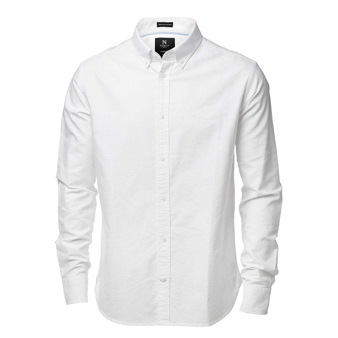 House of Uniforms The Rochester Classic Shirt | Mens Nimbus White
