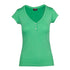 House of Uniforms Henley Tee | Women Ramo Emerald Green