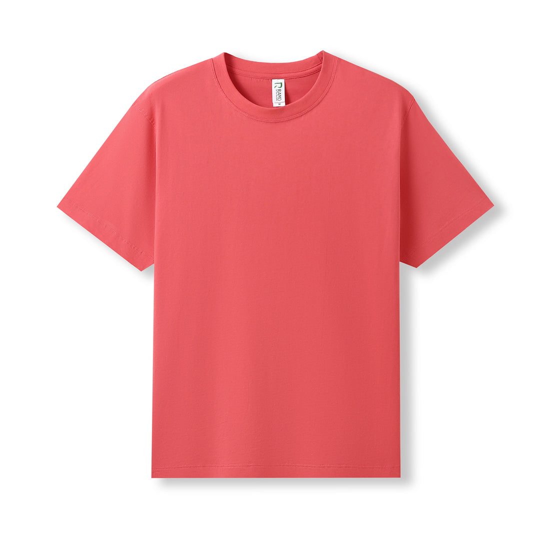 House of Uniforms The Modern Fit Tee | Mens Ramo Coral Red