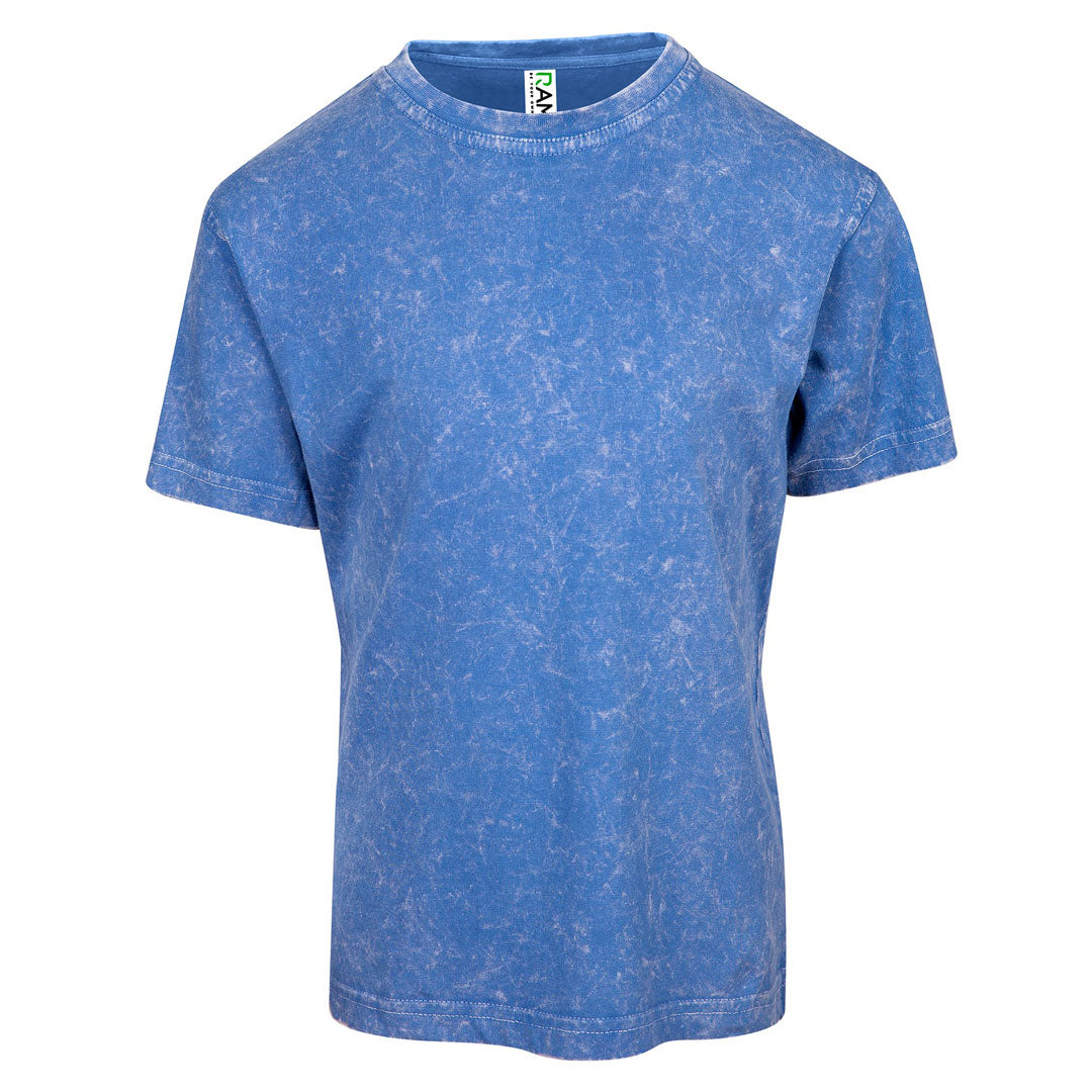 House of Uniforms The Stone Wash Tee | Kids Ramo Bright Blue