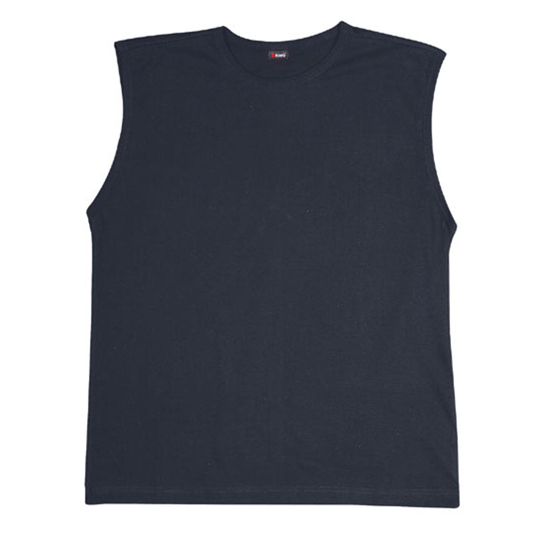 Ramo The Muscle Tee | Mens Black Shirts & Tops